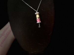 Beatle Rose necklace